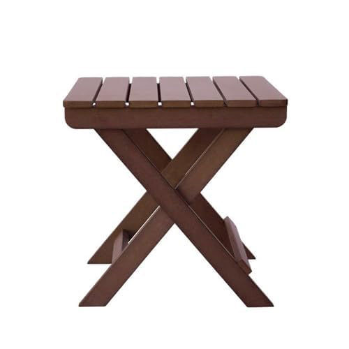 Brown Square Foldable Coffee Table