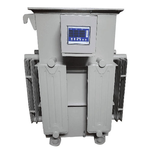 Three Phase Power Supply Load Oil Cooled Servo Voltage Stabilizer