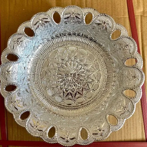 Designer Silver Plated Plastic Bowl