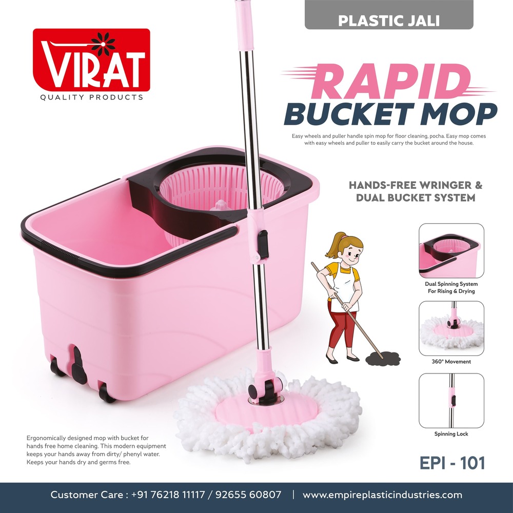 rapid bucket mop (plastic net )