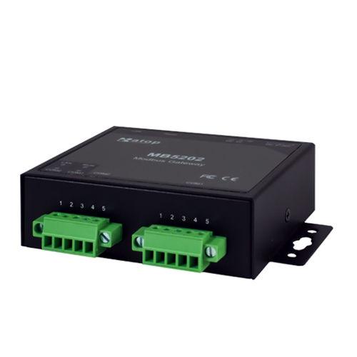 Mb5202 Compact 2-Port Industrial Modbus Tcp-Rtu-Ascii Gateway Dimension (L*W*H): 75X85X28 Millimeter (Mm)