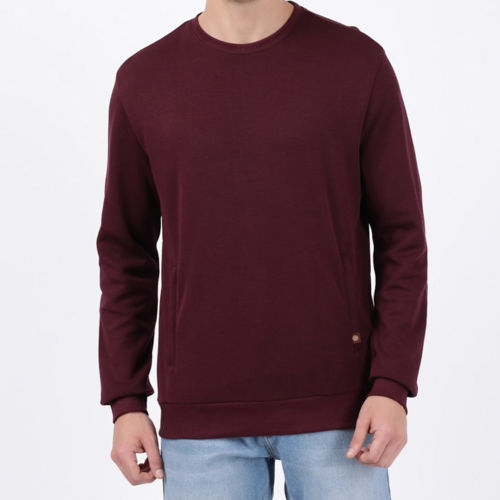 Buy Men's Super Combed Cotton Rich Plated Sweatshirt with Zipper