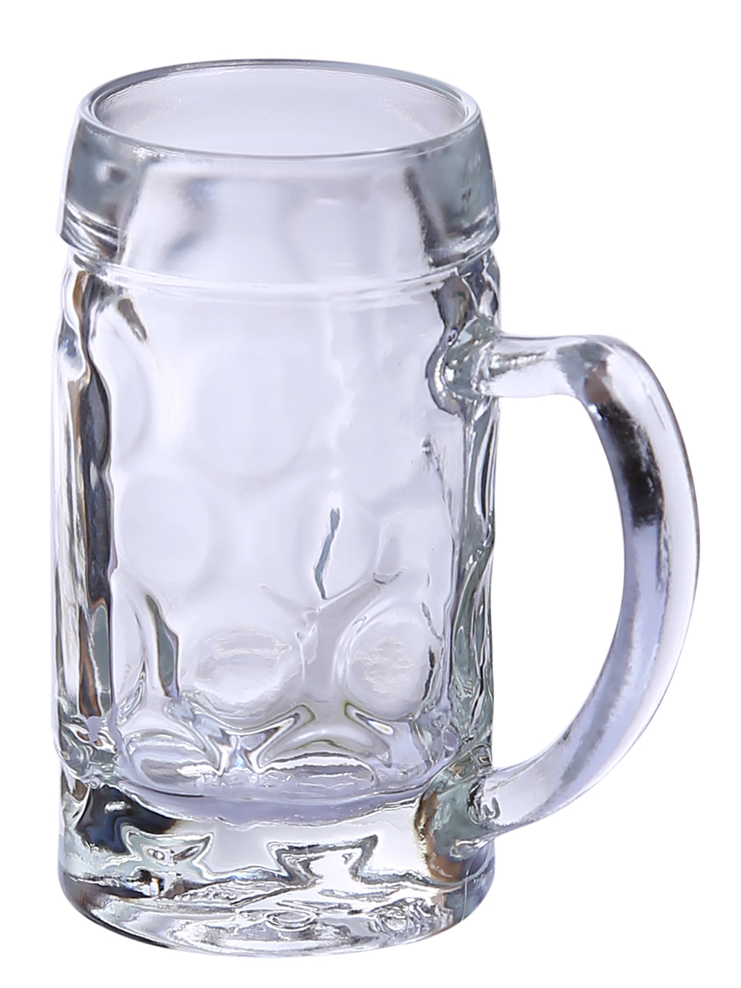 Oberglas Isar Beer Tasting Small Mugs 40 ML  Set of 3 Transparent