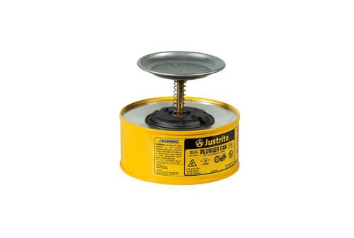 Plunger Dispensing Flame Arrester Yellow  10118