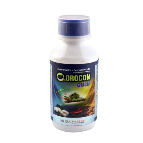Chlorpyriphos 50% +  Cypermethrin 5% EC