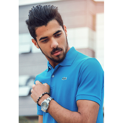 Mens Blue Polo T-Shirt