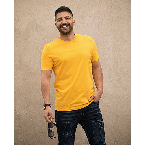 Half Sleeve Round Neck Mens T-shirt