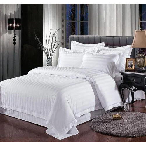 White Bedsheet and Pillow