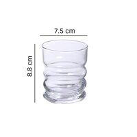 Uniglass Twist Whiskey Glass Set 240 ML