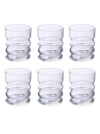 Uniglass Twist Whiskey Glass Set 240 ML