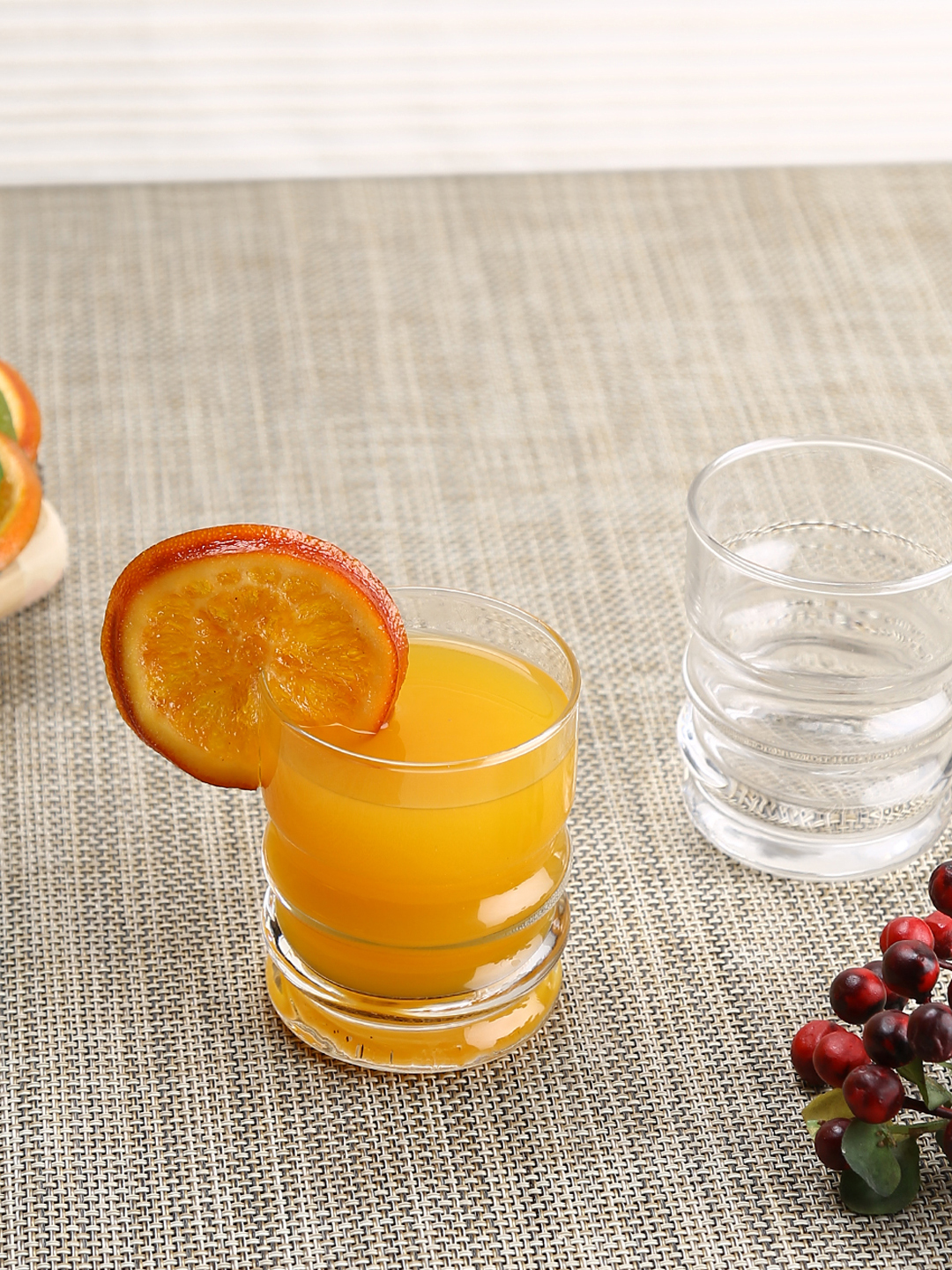 Uniglass Twist Water Juice Glass Set 160ml  Set of 6