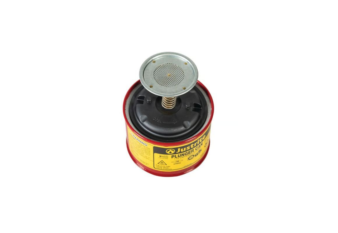 Plunger Dispensing Flame Arrester Red  10008