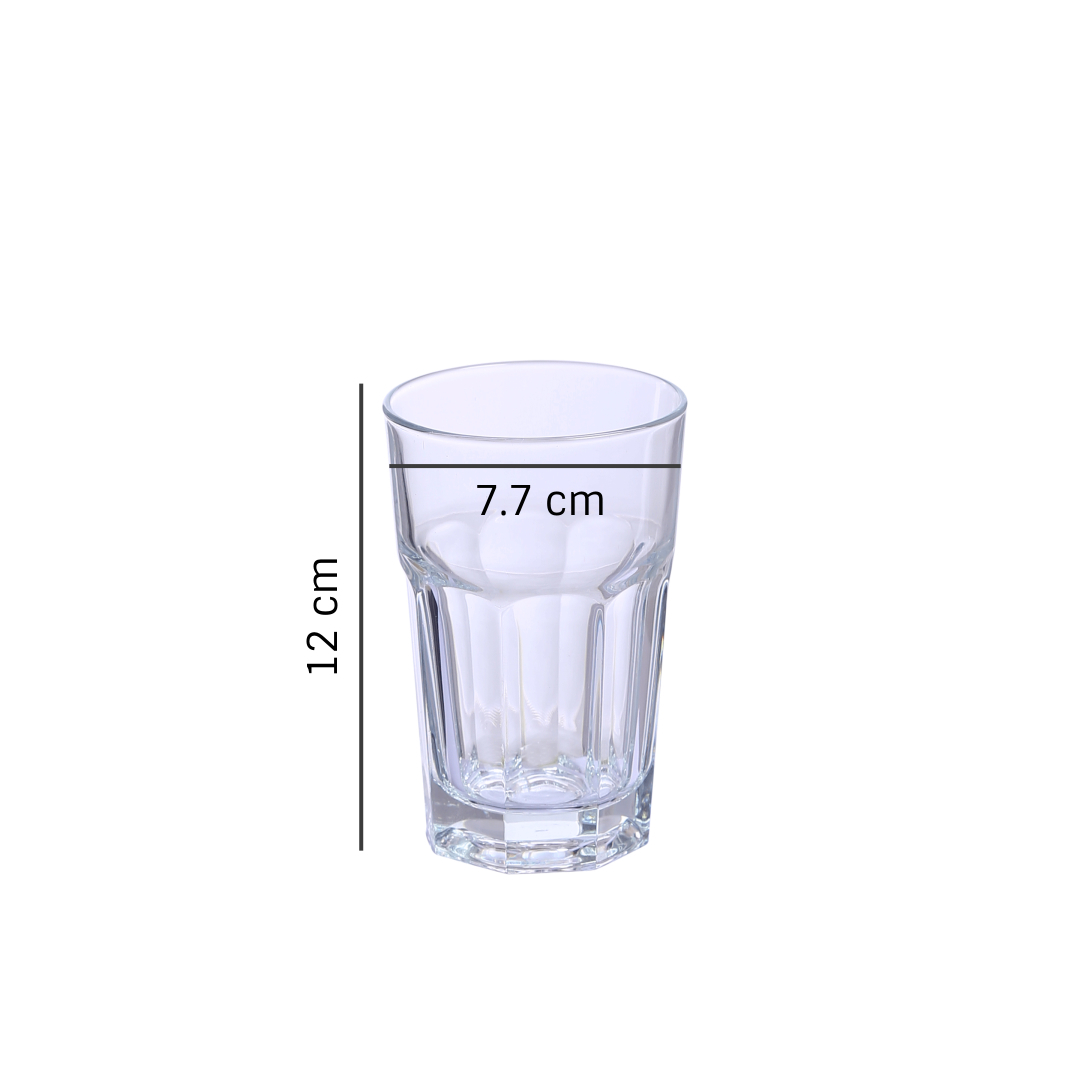 Uniglass Marocco Highball glass 270 ML Set of 6 pcs