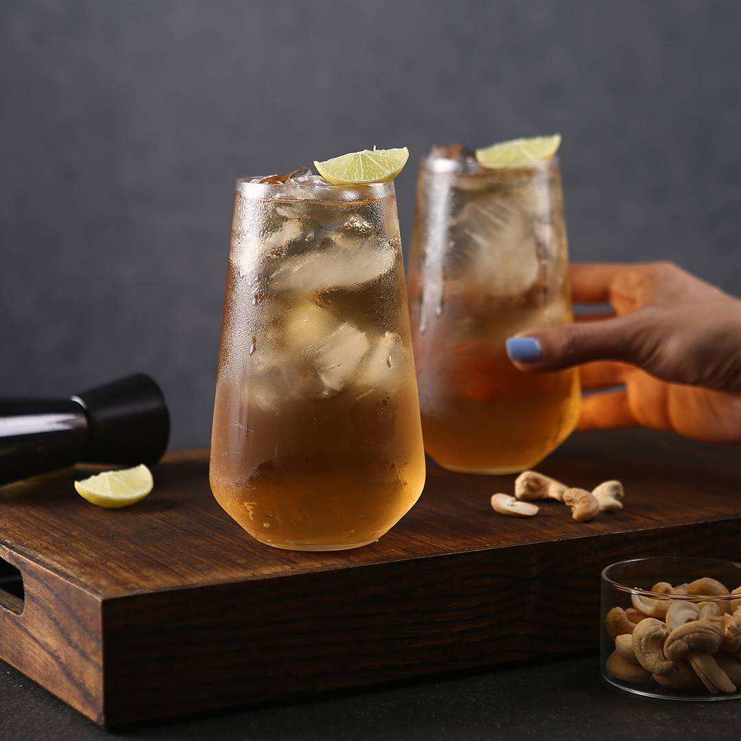 bohemia-crystal Sandra Tall  Glass Set Transparent
