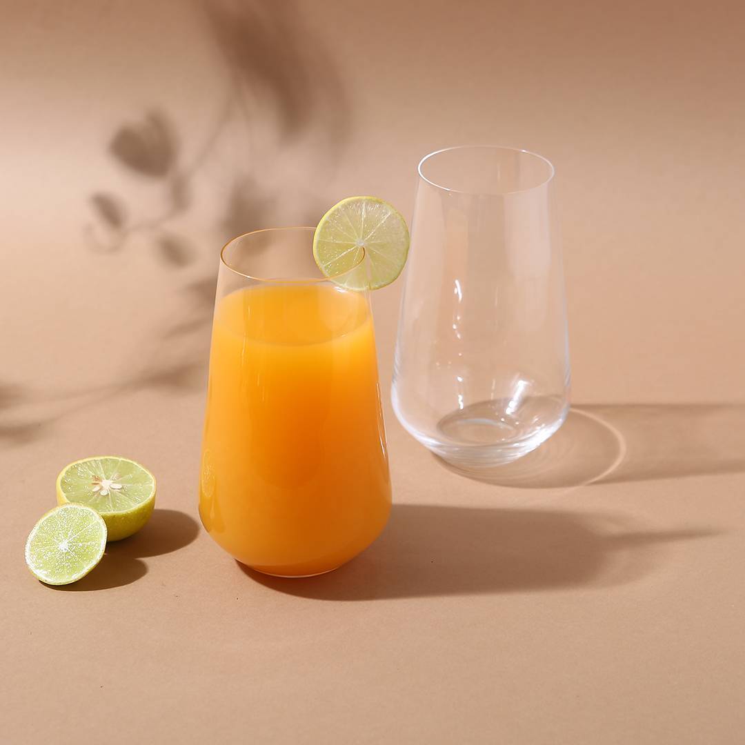 bohemia-crystal Sandra Tall  Glass Set Transparent