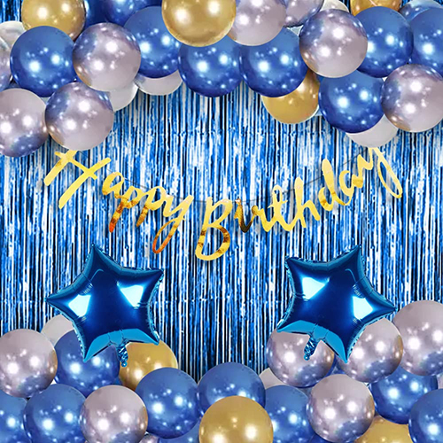 foil happy birthday combo theme
