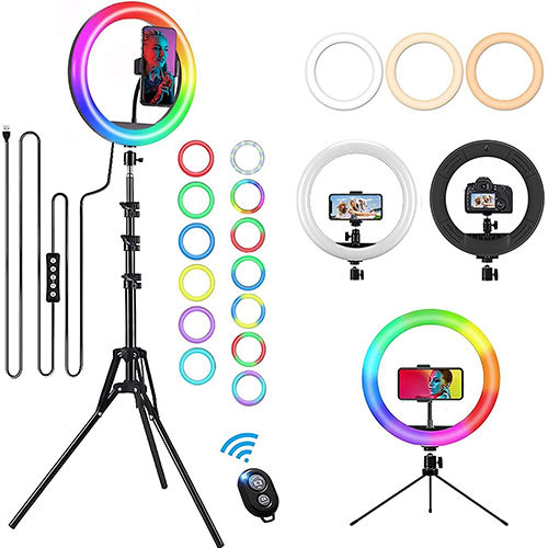 Rgb Selfi Ring Light 26 cm