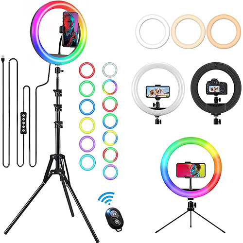Rgb Selfi Ring Light 26 cm
