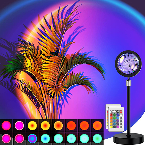 sunset lamp + remote