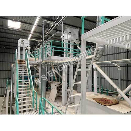 White Seed Grading And Cleaning Unit