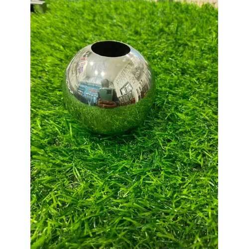 Silver Stainless Steel Hollow Ball