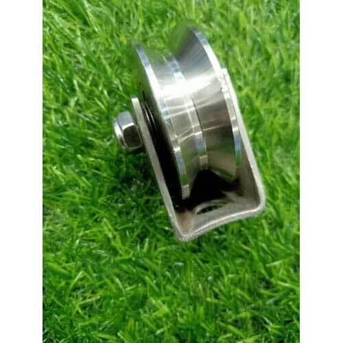 Silver Slide Gate Roller