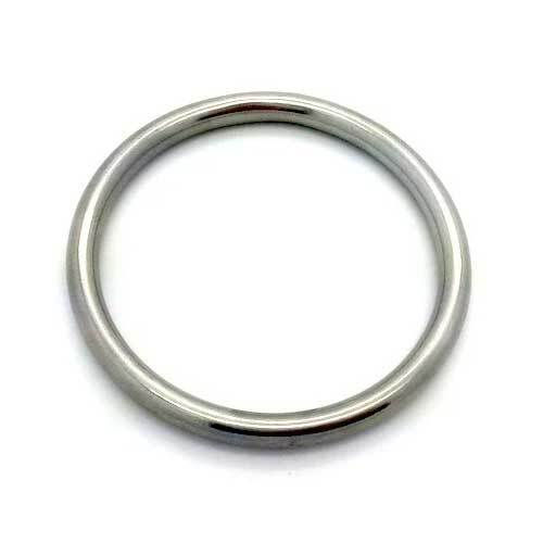 Silver Stainless Steel Pipe Ring