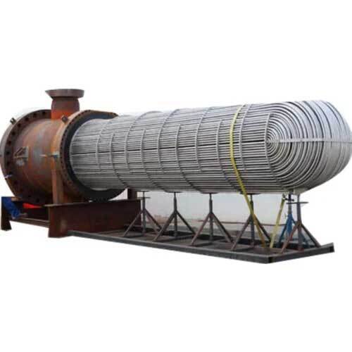 Grey Shell Tube Oil Heat Exchangers