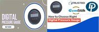 GEMTECH Series 3000 Digital Pressure Gauge with Alarm Range 0 to 3000 PASCAL Ashoknagar Kalyangarh