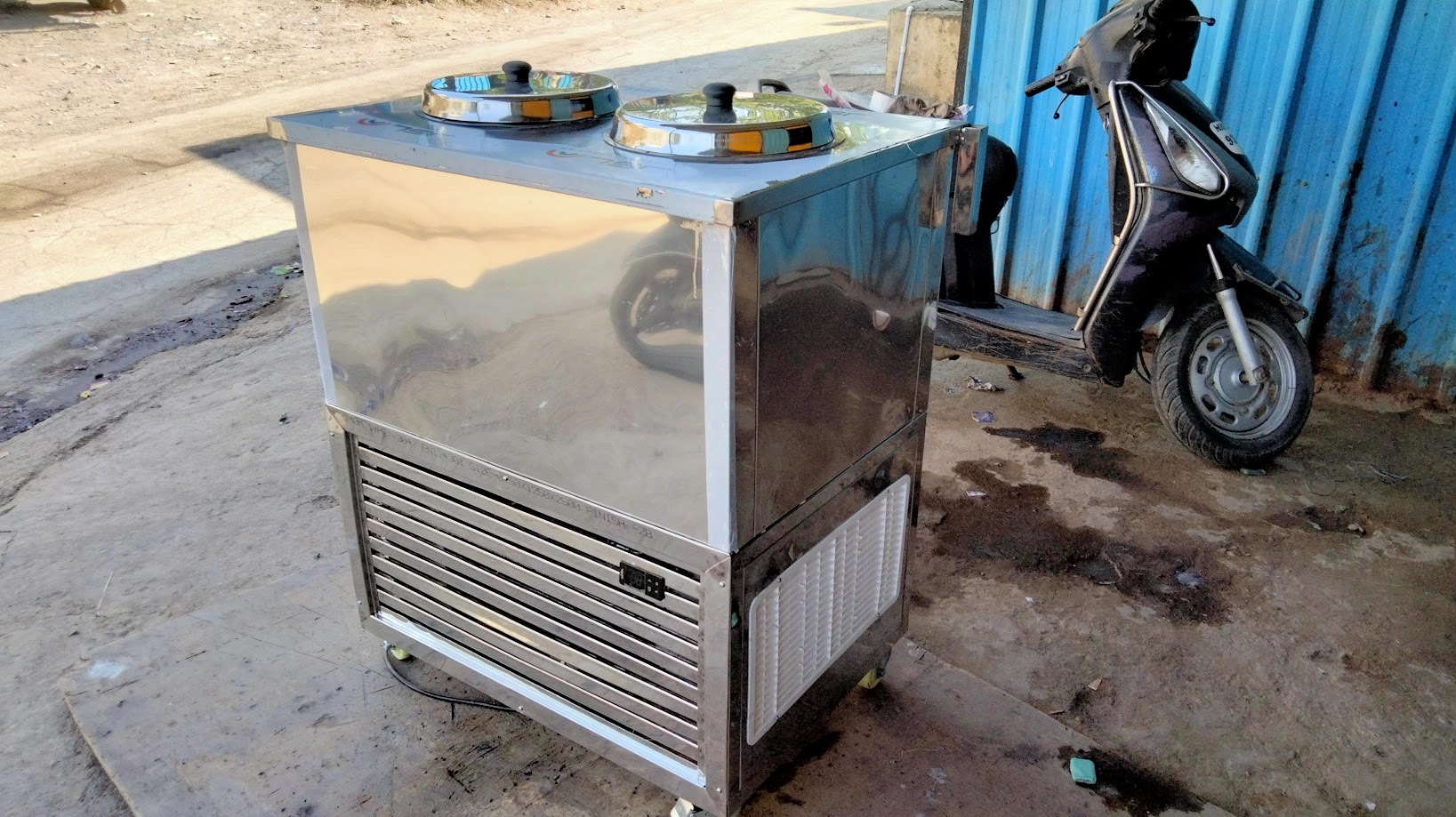 Turkish Ice Creem Deep Freezer
