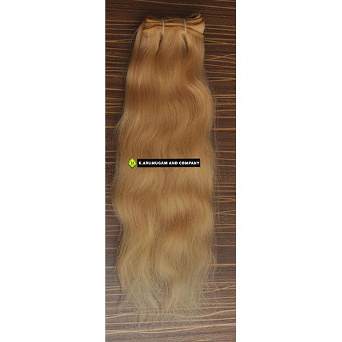 Blonde Hair Weft