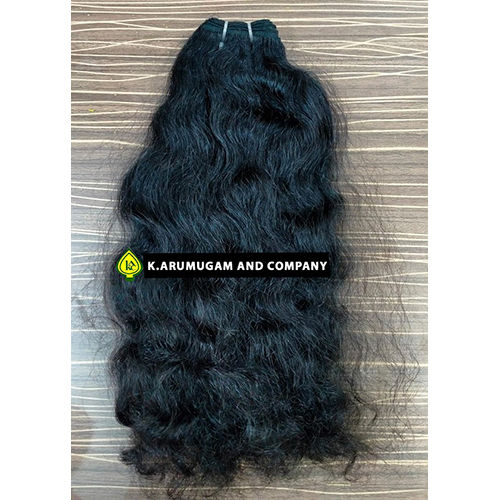 Machine weft Wavy Hair