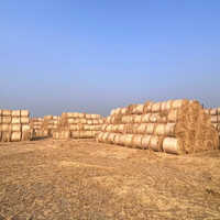 Round Paddy Straw Bales