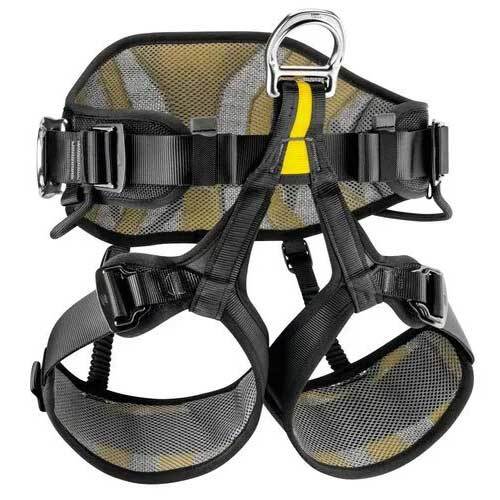 Black & Yellow Petzl Harness - Avao Sit