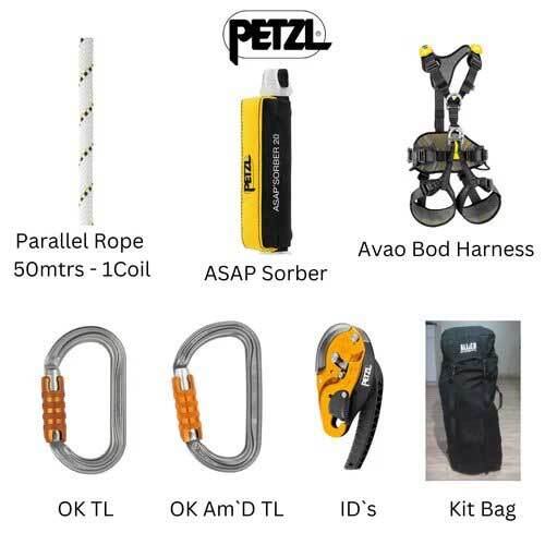 Safety Spiderman Kit For Glass Cleaning