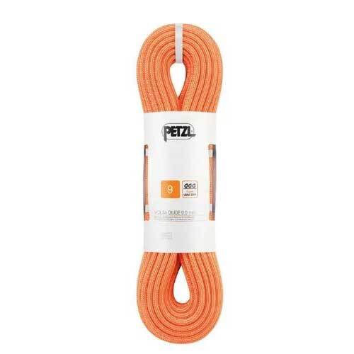 Orange Climbing Ropes Petzl - Volta Guide 9 Mm