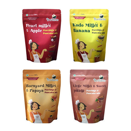 Combo -Fruit Porridges And Pancakes Porridge Mix Packaging: Bag