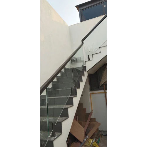 Easily Assembled Aluminium Glass Balcony Railing