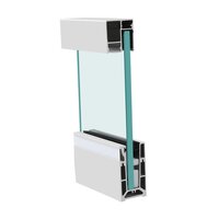 Aluminum Extrusion Profile - Color: Silver