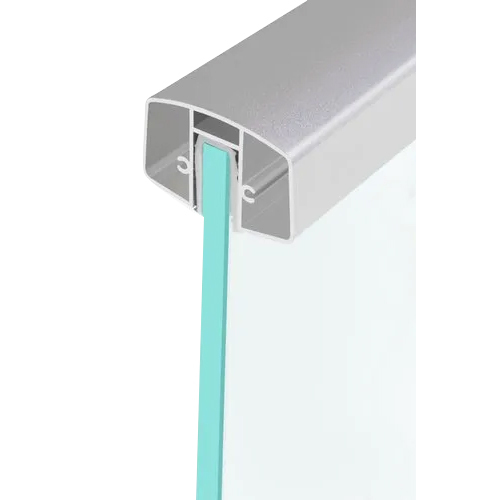 Aluminium Glass Balcony Railing Profile Top
