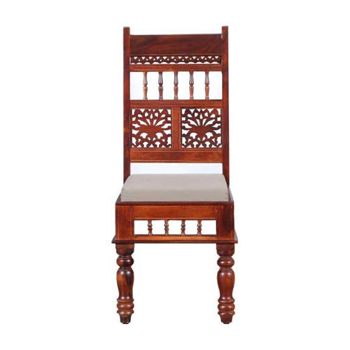 Dining Chair With Cushion - Color: Brown