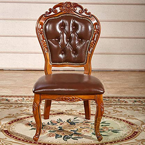 Brown Wooden Carving Chair