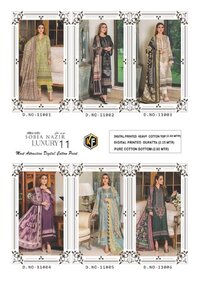 Keval Sobia Nazir Vol-11 Dress Material