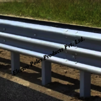 W Beam Crash Barrier - Fe360/fe410/fe510, 3mm Thickness, Silver Zinc Coated, Metal Protection Barrier For Hilly Terrains And Race Tracks