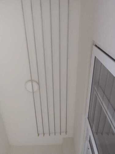 Apartment balcony cloth drying ceiling hangers