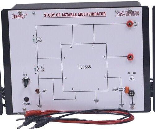 Astable Multivibrator Using IC 555