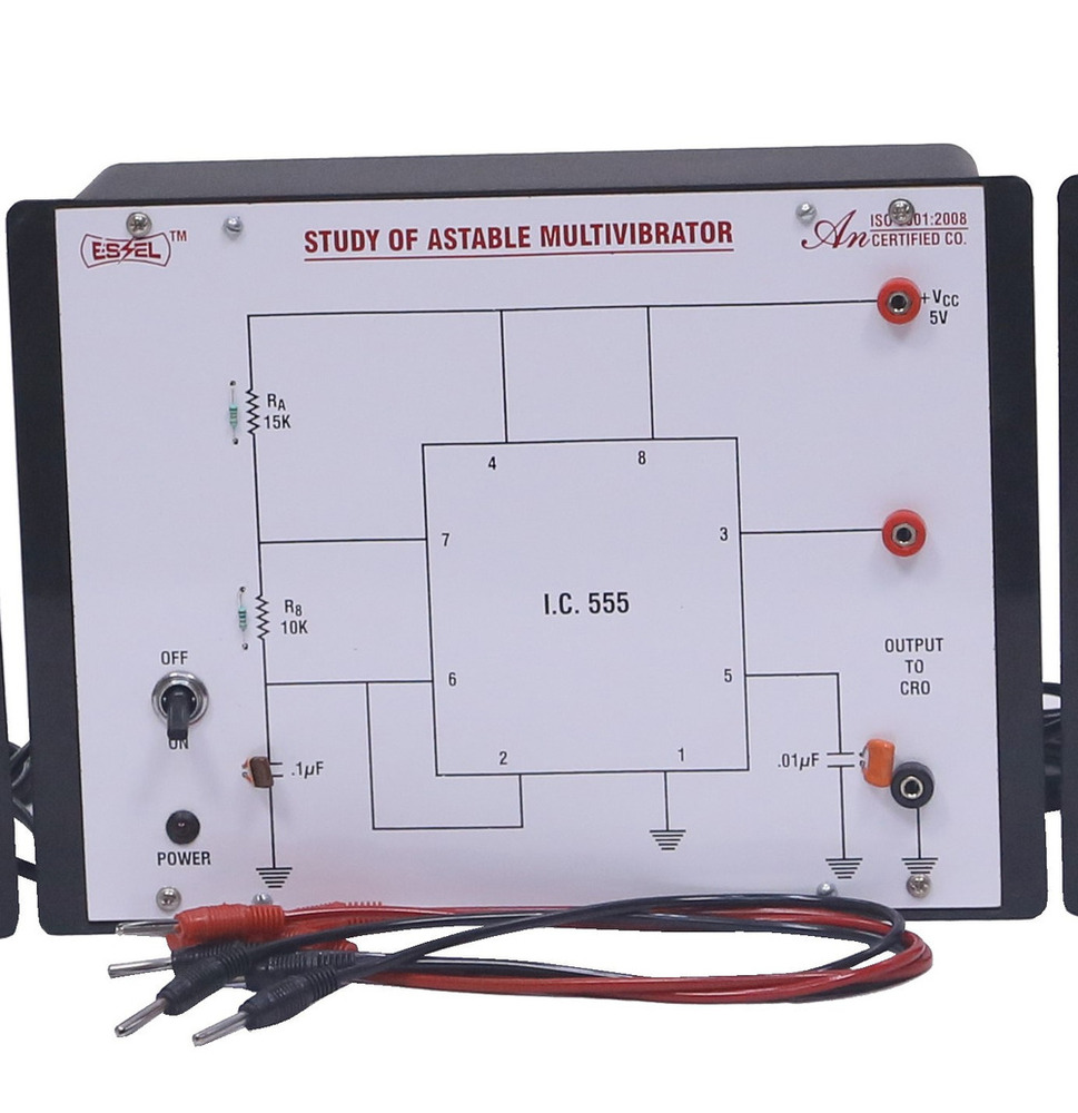 Astable Multivibrator Using Ic 555 - Dimension (L*W*H): 11*9*4 Inch (In)