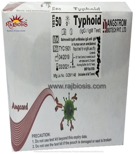 Angstrom Typhoid Rapid Test Kit