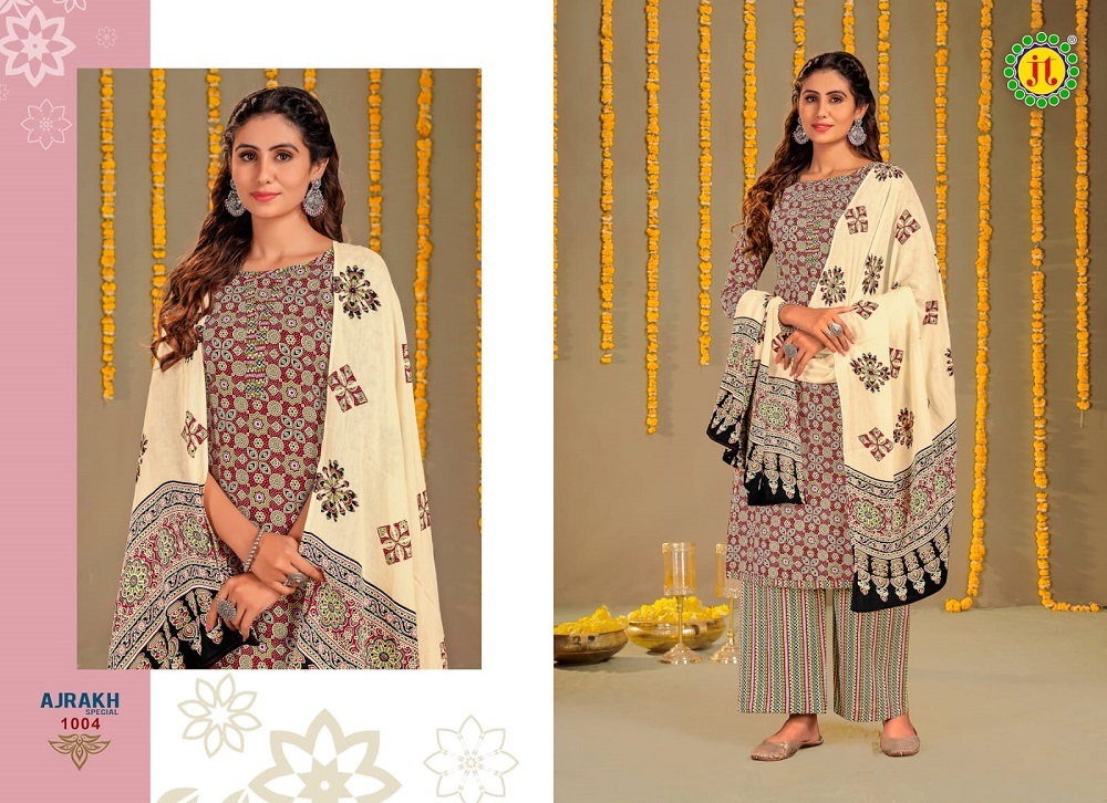 Jt Ajrakh Special Vol-1 -Dress Material
