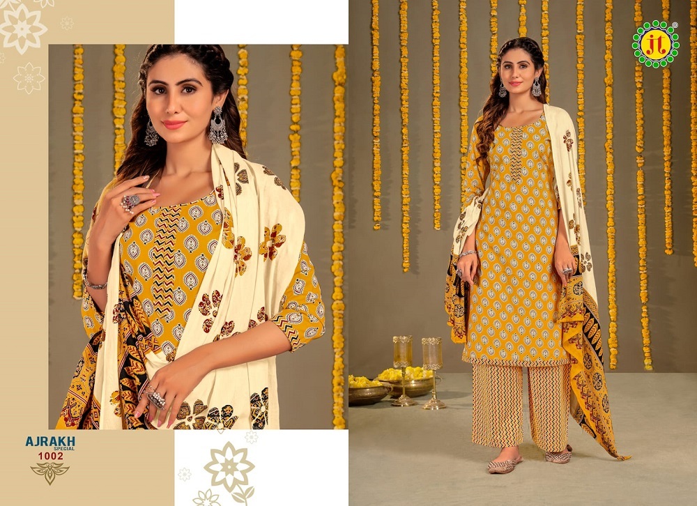 Jt Ajrakh Special Vol-1 -Dress Material
